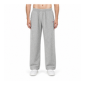 Thom Browne Style Men's Casual Wide - Leg Pants - Cotton Signature Four-Bar Detail