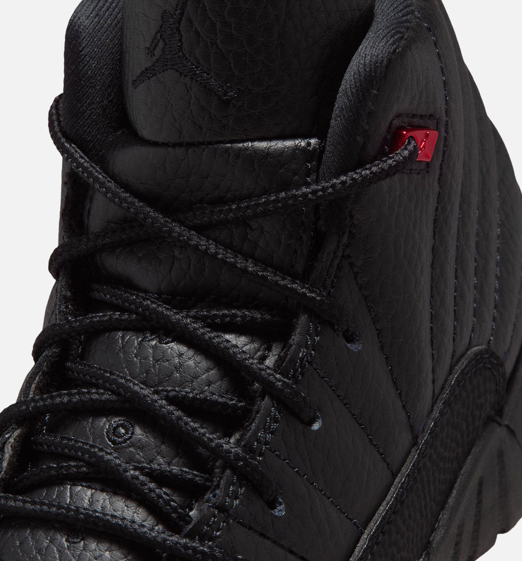 Air Jordan 12 Retro 'Bloodline' Preschool - Black/Varsity Red