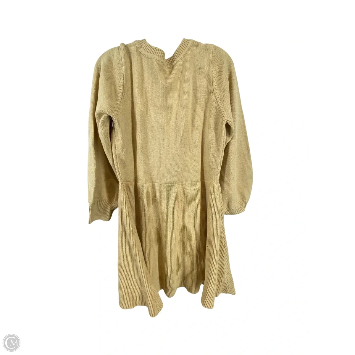 Dress Sweater By Sugar Lips In Brown, Size: L