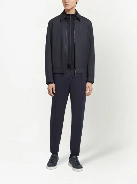 Zegna Leggerissimo zipped-up shirt jacket
