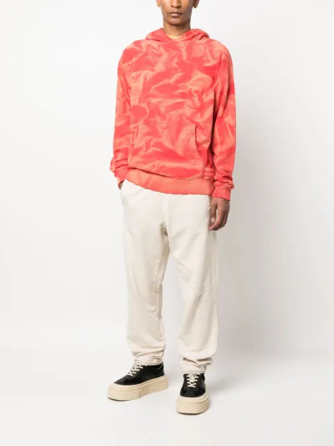 424 tie-dye cotton hoodie