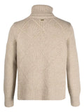 Barbour roll-neck knitted jumper