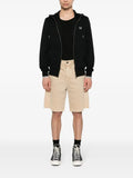 Fred Perry embroidered-logo zip-up jacket