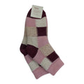 MULTICOLOR PATCHWORK CREW SOCKS