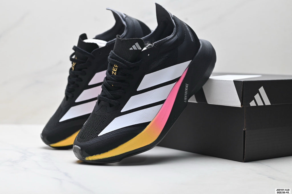 Adidas K81801550 Unisex Running Shoes - 9 Colorways incl. White/Red & Black/Pink/Yellow 1