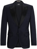 BOSS peak-lapel jacket