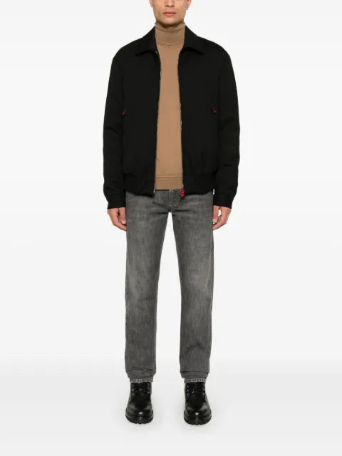 Kiton padded bomber jacket