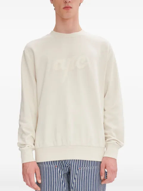 A.P.C. logo-print sweatshirt