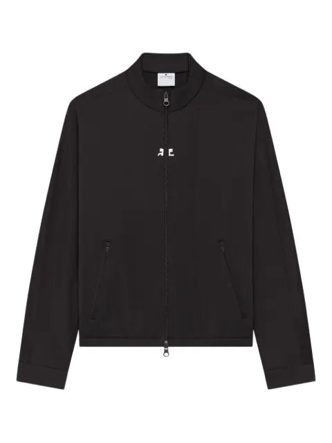 Courrèges zip-up AC-logo track jacket
