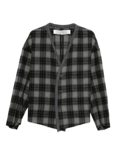 Individual Sentiments checked Cardigan