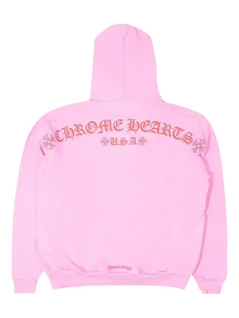 Chrome Hearts script logo hoodie