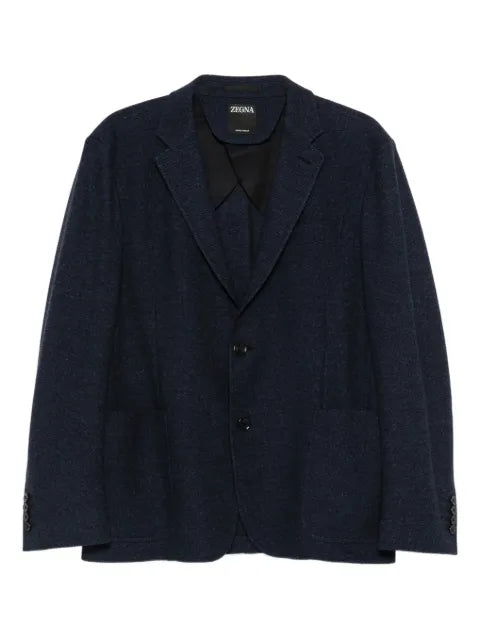Zegna button-fastening blazer
