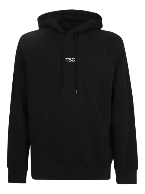 14BROS logo-embroidered hoodie