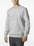 adidas 3-stripe logo sweatshirt