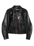 Enfants Riches Déprimés zip-up leather biker jacket