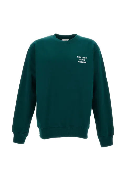 Drôle De Monsieur crew-neck logo sweatshirt