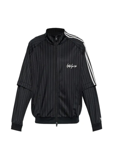 Y-3 stripe-pattern jacket