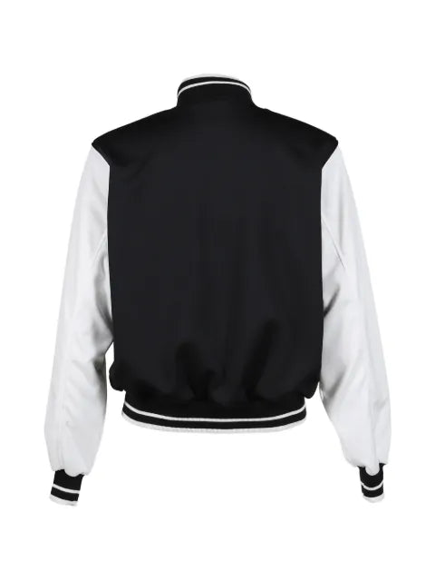 SAINT MXXXXXX rib-knit baseball jacket
