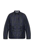 Comme des Garçons Homme tartan-check zip-up jacket