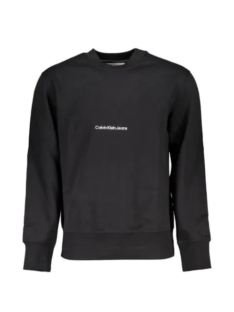 Calvin Klein logo-embroidered crew-neck sweater