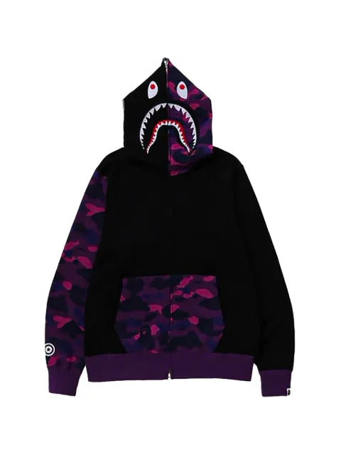 A BATHING APE® Shark Color Camo hoodie