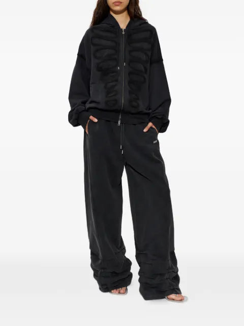 AVAVAV Tim panelled zip-up hoodie
