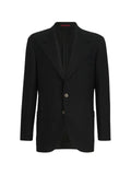 Brunello Cucinelli cashmere Panama deconstructed blazer with patch pockets