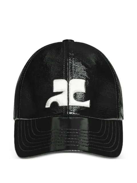 Courrèges baseball cap in Vinyl with AC-Logo