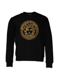 Versace Medusa-embroidered sweashirt