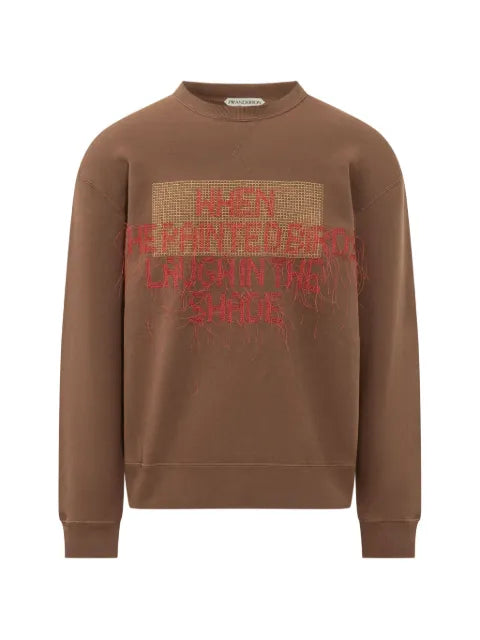 JW Anderson Patrick Carroll fringe-detail sweatshirt