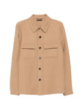 TOM FORD double splittable light wool outershirt