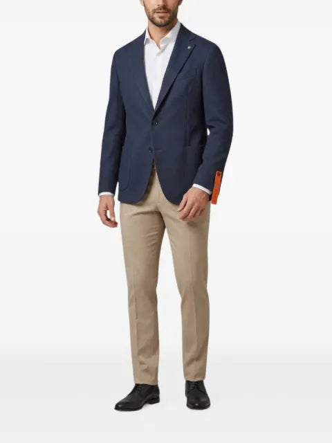 BHARNABA single-breasted textured blazer