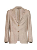 Lardini notched-lapel single-breasted blazer