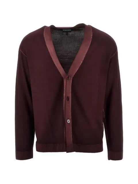 Emporio Armani fine-knit cardigan