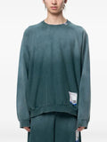 Maison MIHARA YASUHIRO sun faded like distressed sweatshirt