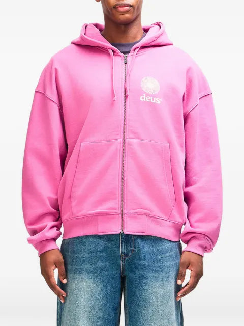 Deus Ex Machina Strata zip-up hoodie
