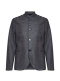 Harris Wharf London Nehru mandarin-collar virgin-wool jacket