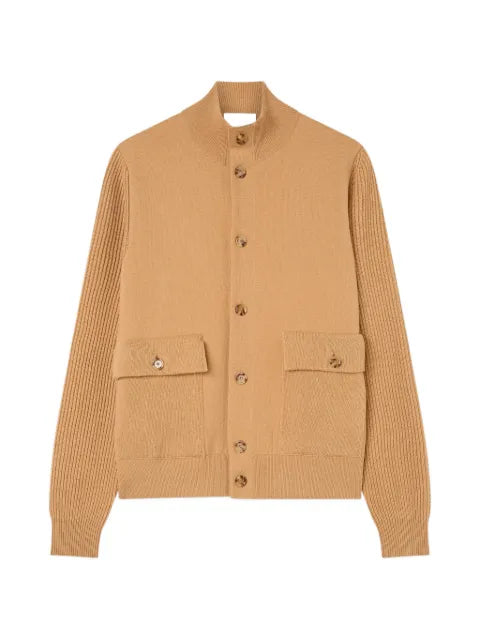 Lardini button-up knitted jacket