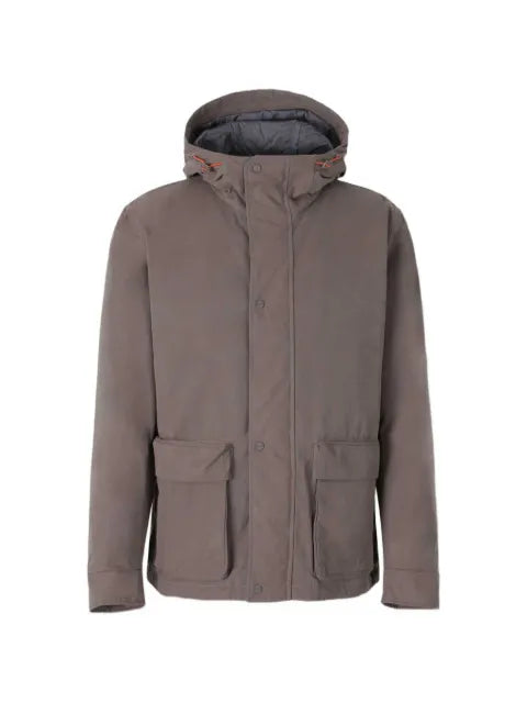 Herno hooded flap-pocket jacket