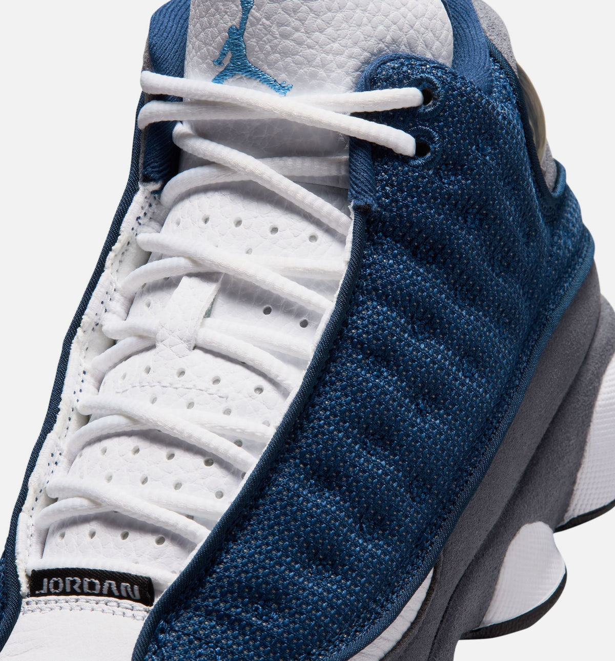 Air Jordan 13 Retro Flint Big Kids' Sneakers - Navy / University Blue / Flint Grey