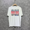 Rhude T-shirts Printed Trendy Pure Cotton