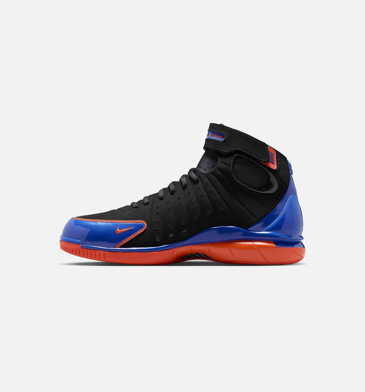 Nike Air Zoom Huarache 2K4 Penny Hardaway Men's Basketball Shoes - Black/Royal/Orange