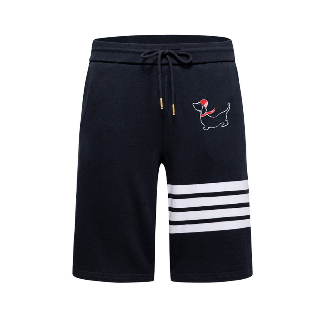 Thom Browne Style Puppy Shorts