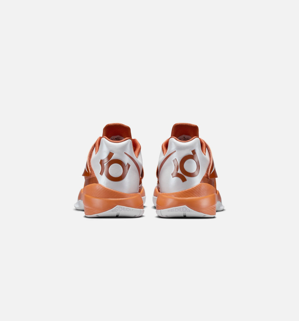 Zoom KD 4 Texas Longhorns Men's Lifestyle Shoes - Desert Orange/White