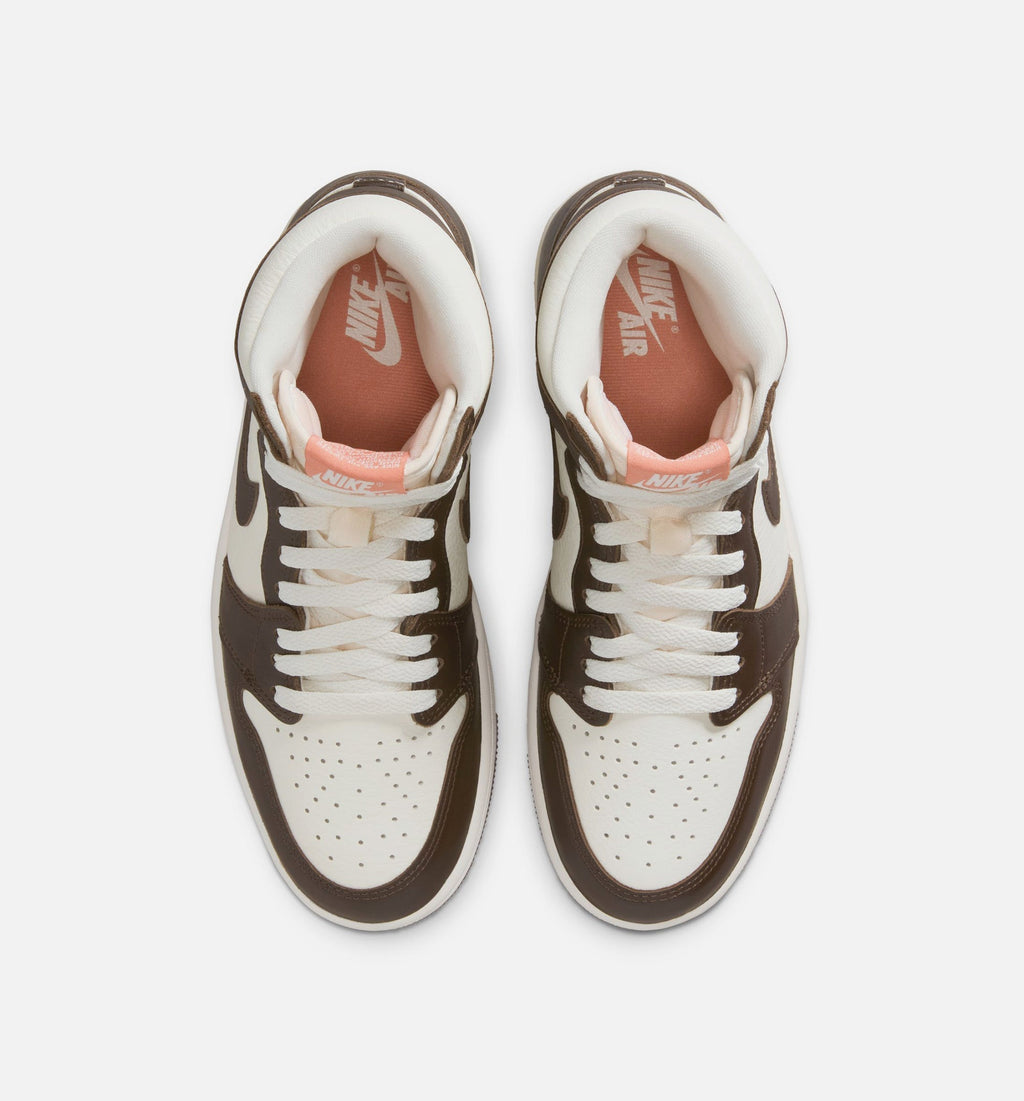 Air Jordan 1 Retro High OG Women's Lifestyle Shoes - Baroque Brown/Light Madder Root/Sail