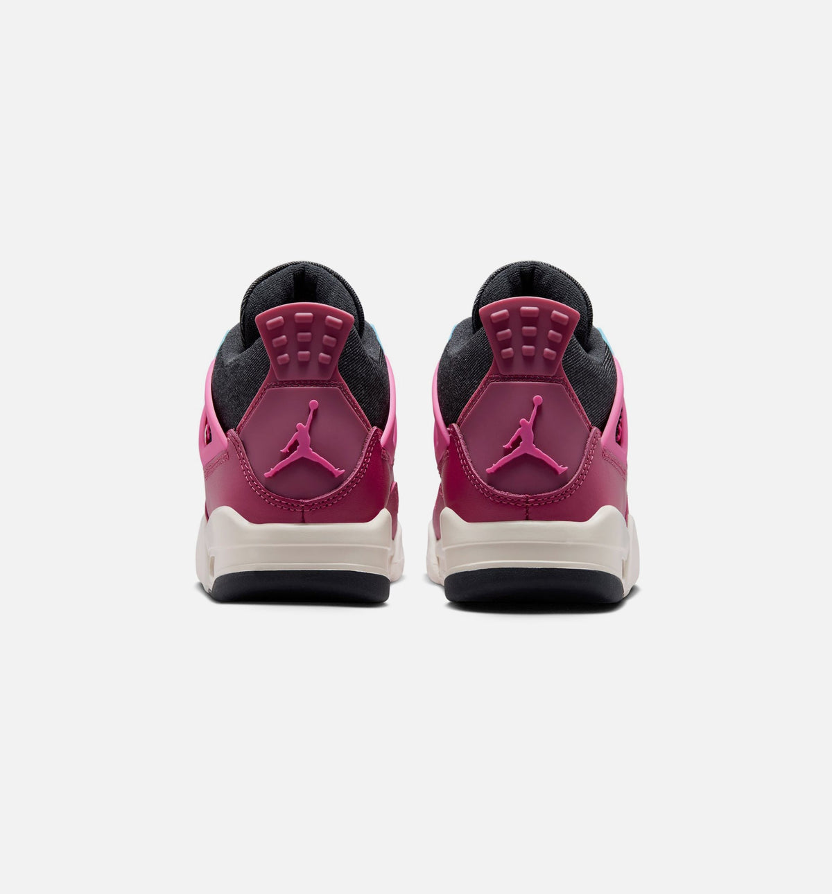 Air Jordan 4 Retro She's A Star Grade School Sneakers - Sweet Beet / Desert Pink / Off Noir / Chalk