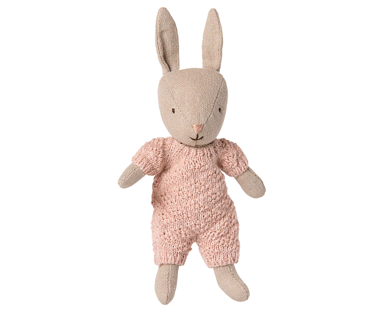 Knitted suit, Micro - Rose