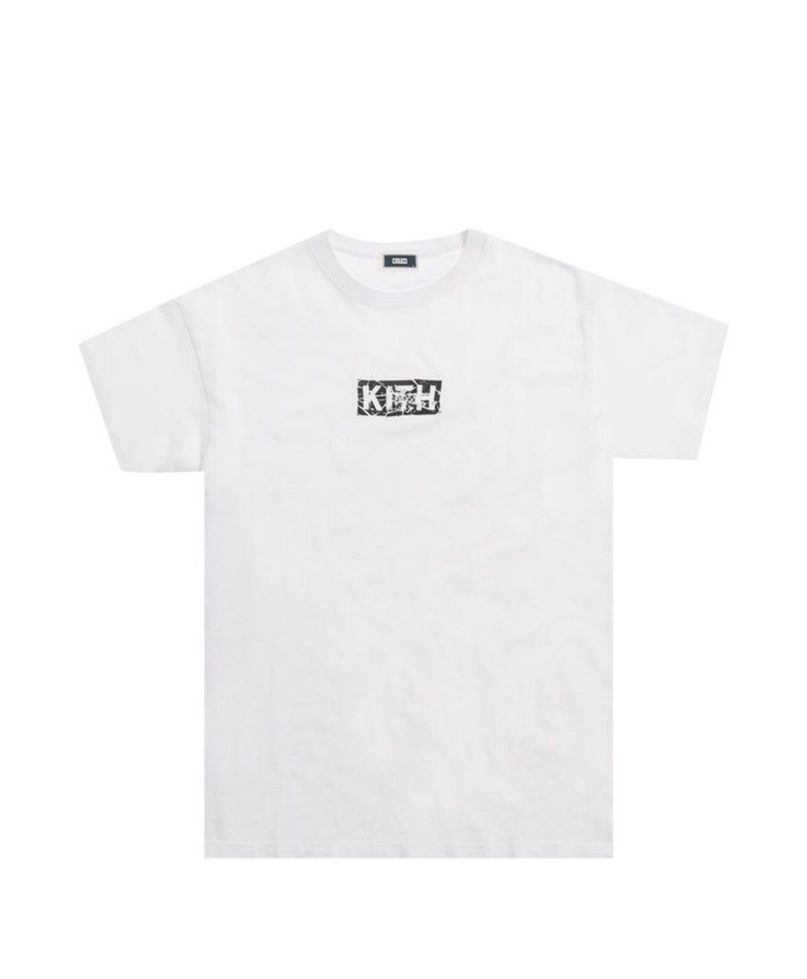 Kith Splintered Logo T-Shirt White