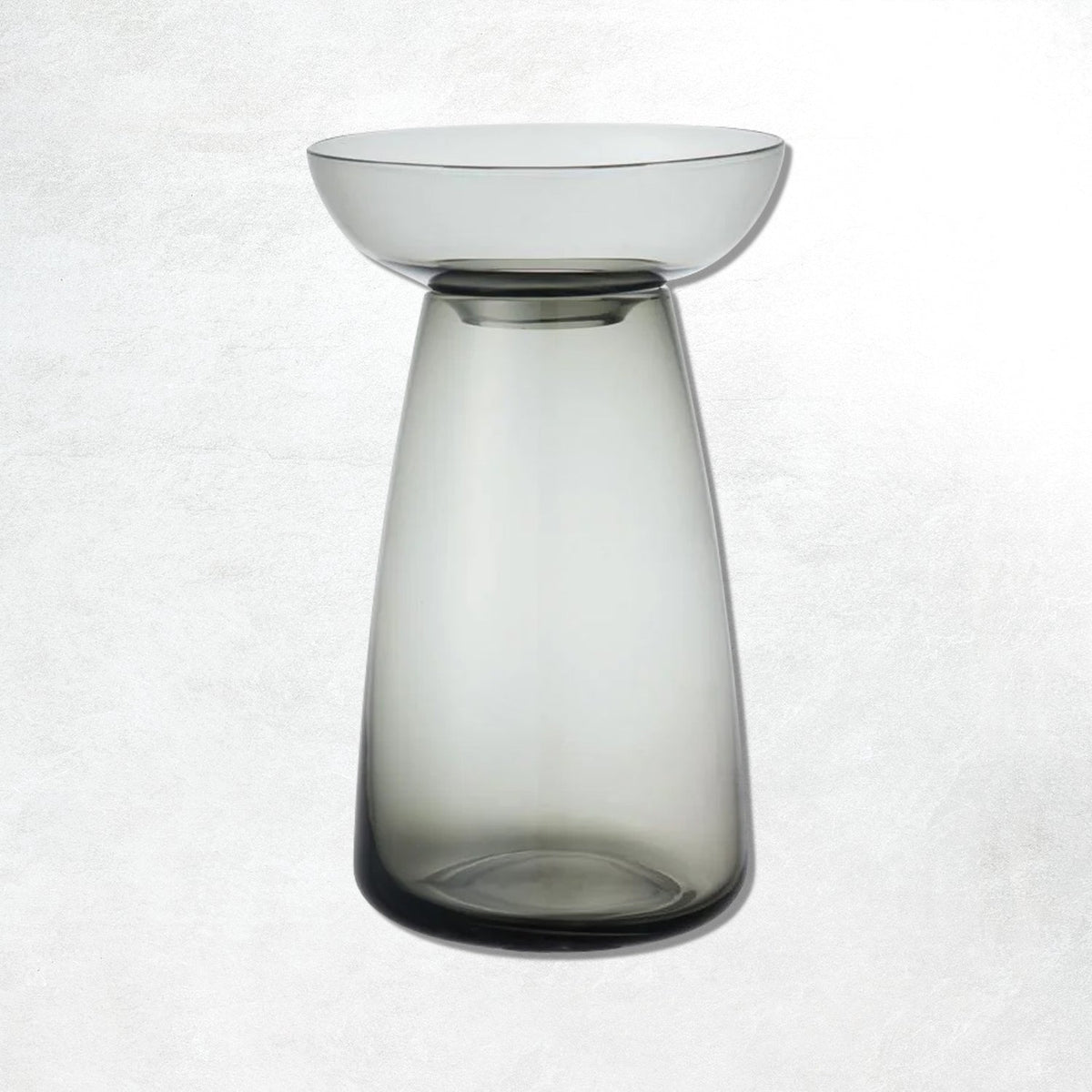 Kinto Aqua Culture Vase 120mm: Gray