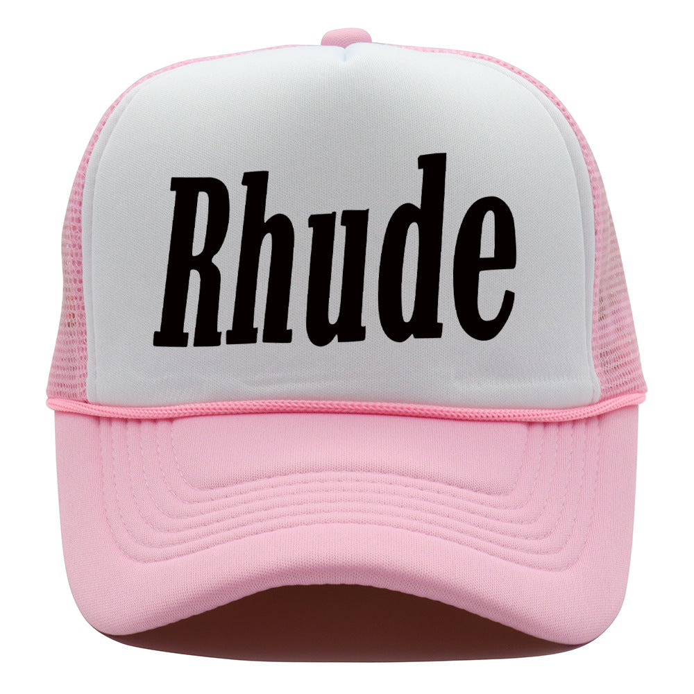 Rhude Hat Baseball Cap Outdoor Shade Mesh Cap